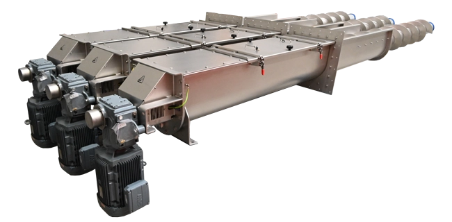 Trough-screw-conveyors